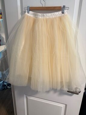 Olivia Rose Soft Blush Skirt - Pale Pink
